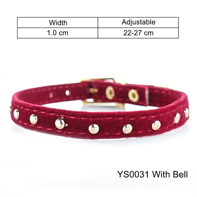 Cat Collar With Bell Safety