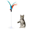 Cat Interactive Toy Stick Feather