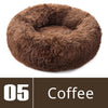 Round Plush Dog Bed House