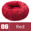 Round Plush Dog Bed House