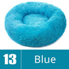 Round Plush Dog Bed House