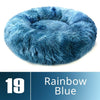 Round Plush Dog Bed House